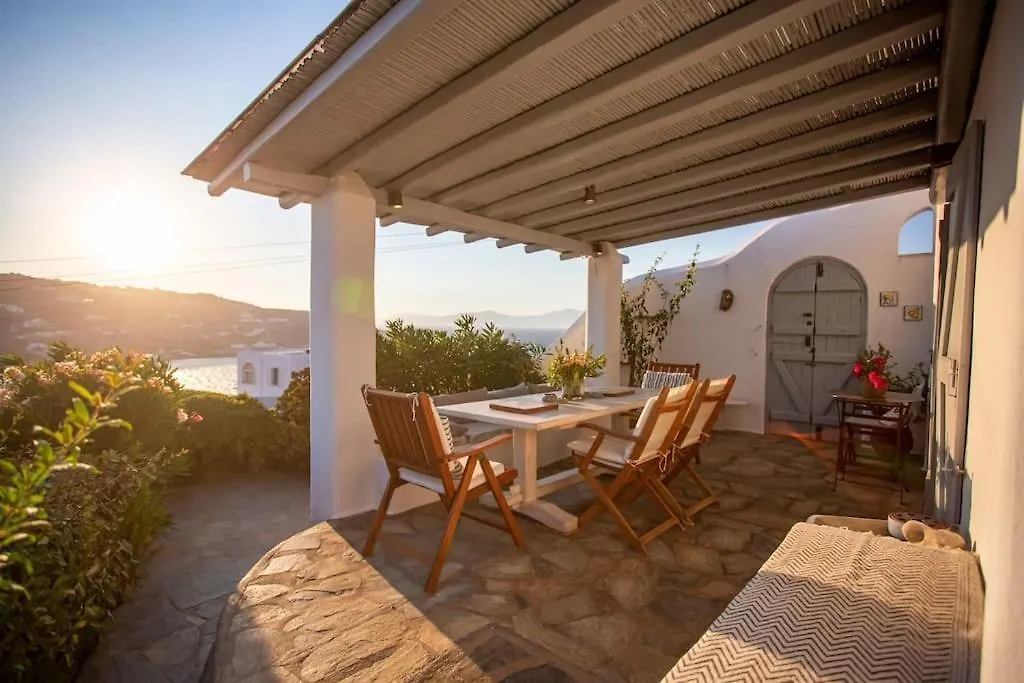 Cosy Boheme Retreat With Sea Views Villa Mykonos Town Holiday home
