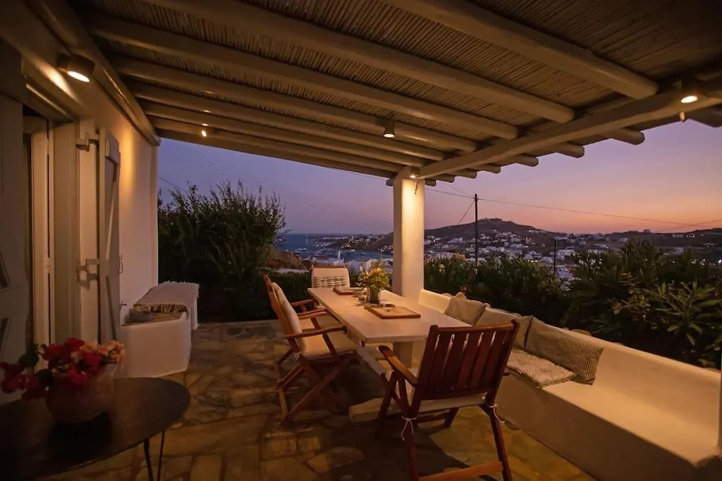 Cosy Boheme Retreat With Sea Views Villa Mykonos Town Holiday home